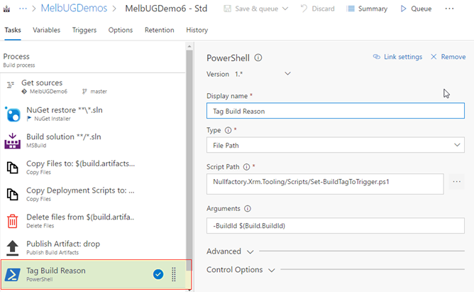 Set Tag Reason PowerShell