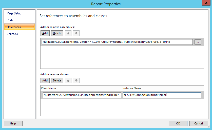 Build Process Parameter