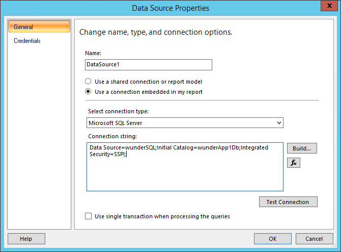 Build Process Parameter