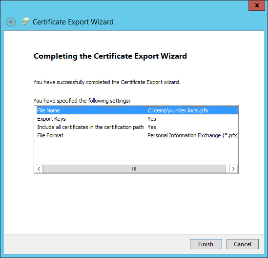 Export Pfx Wizard 6