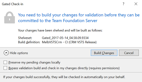 Gated Check-In Warning