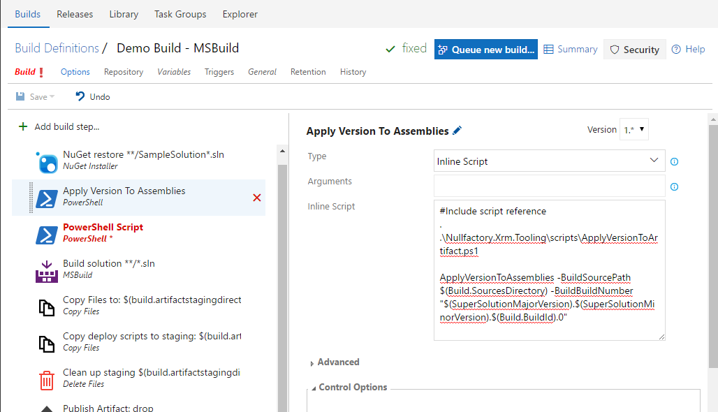 Apply Assembly Version PowerShell